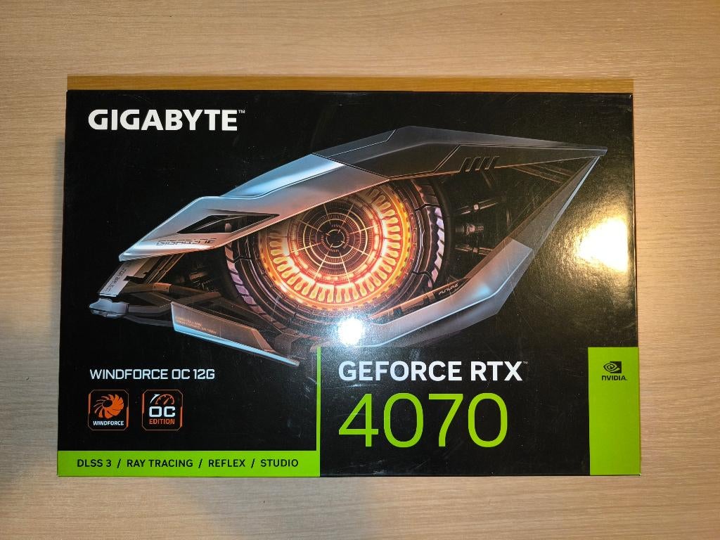 GeForce RTX 4070 WINDFORCE OC 12G, Enlèvement ou Envoi, GDDR6, PCI-Express 4, Comme neuf