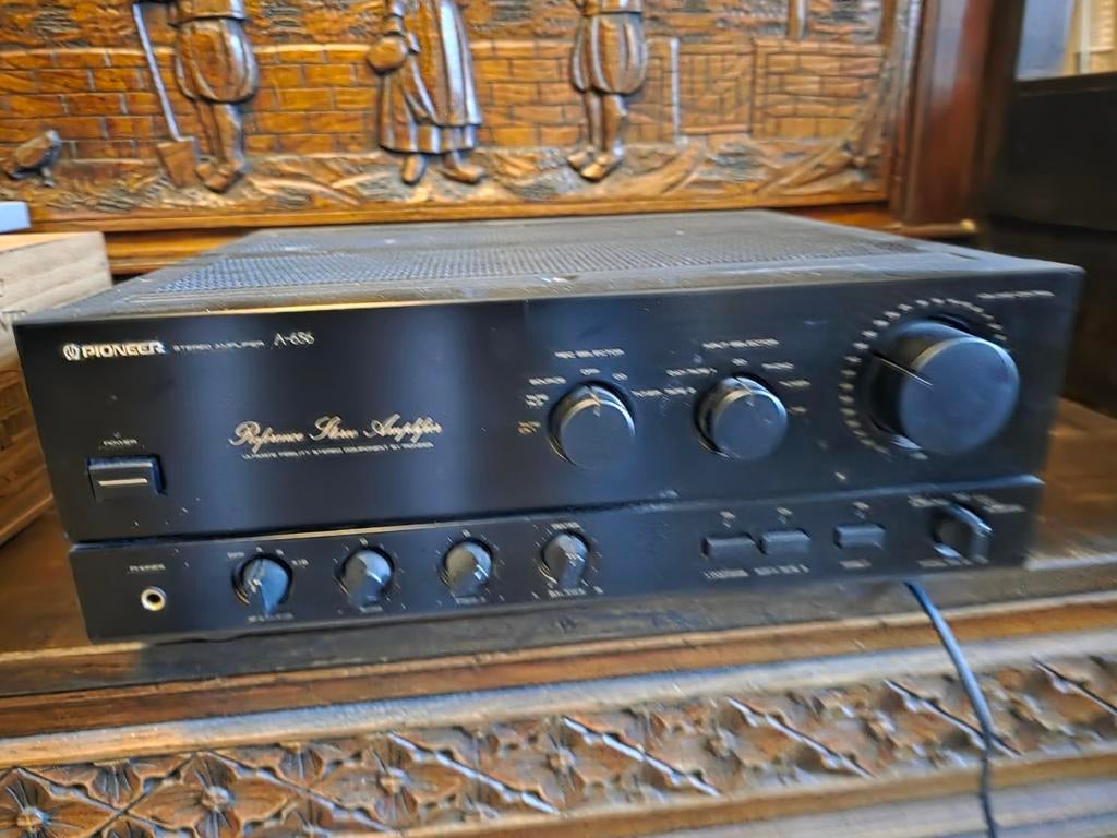 Pioneer versterker,A-656., Audio, Tv en Foto, Versterkers en Ontvangers, Ophalen, Zo goed als nieuw, Pioneer