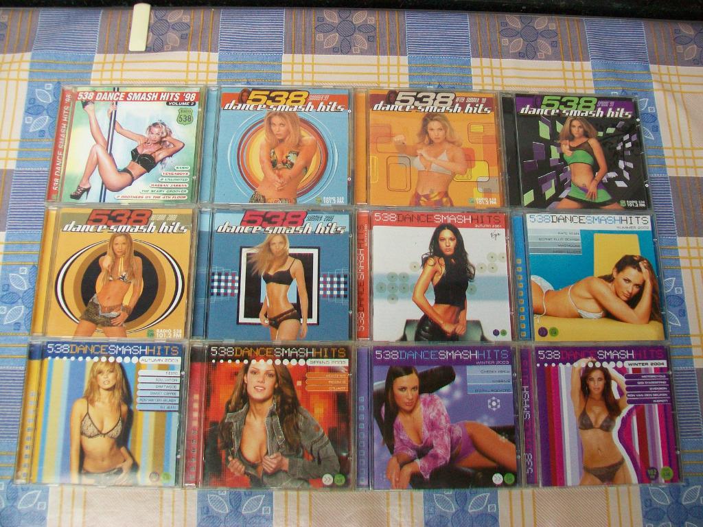 538 Dance Smash Hits - Dance House Trance Techno Retro, Enlèvement ou Envoi, Utilisé, Dance populaire