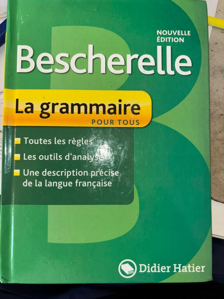 Beschrelle la grammaire, Enlèvement ou Envoi, Neuf