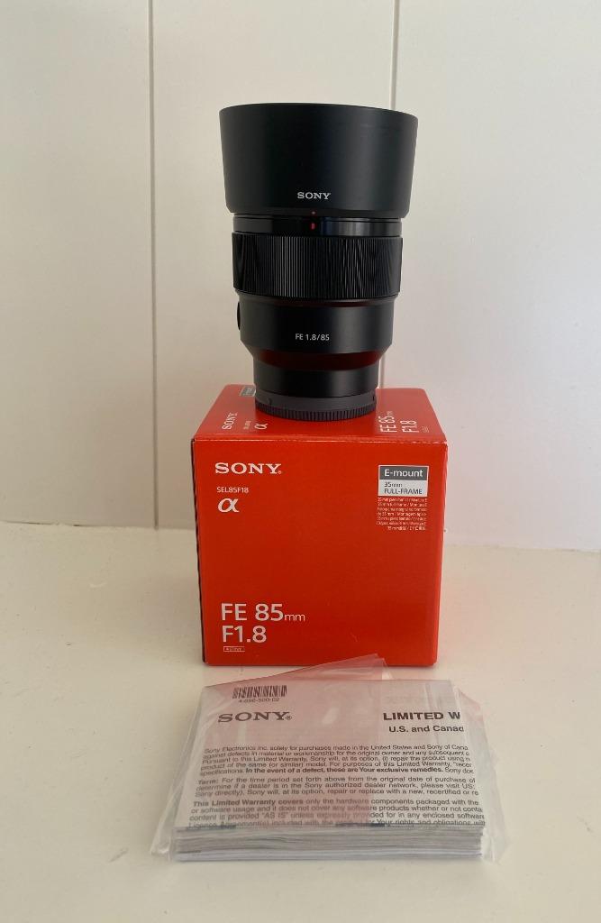 Sony 85mm F1.8, Audio, Tv en Foto, Foto | Lenzen en Objectieven, Zo goed als nieuw, Standaardlens, Zoom, Ophalen