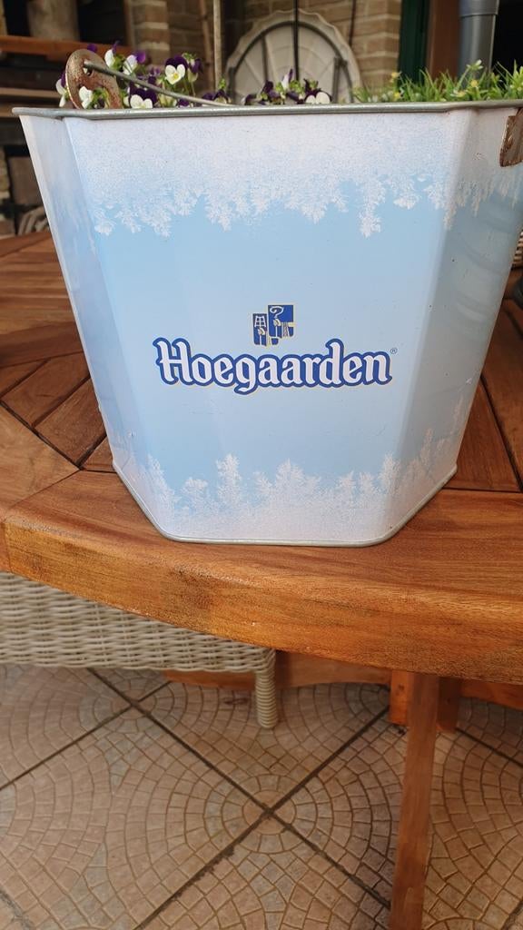 Hoegaarden ijsemmer, Ophalen of Verzenden, Zo goed als nieuw