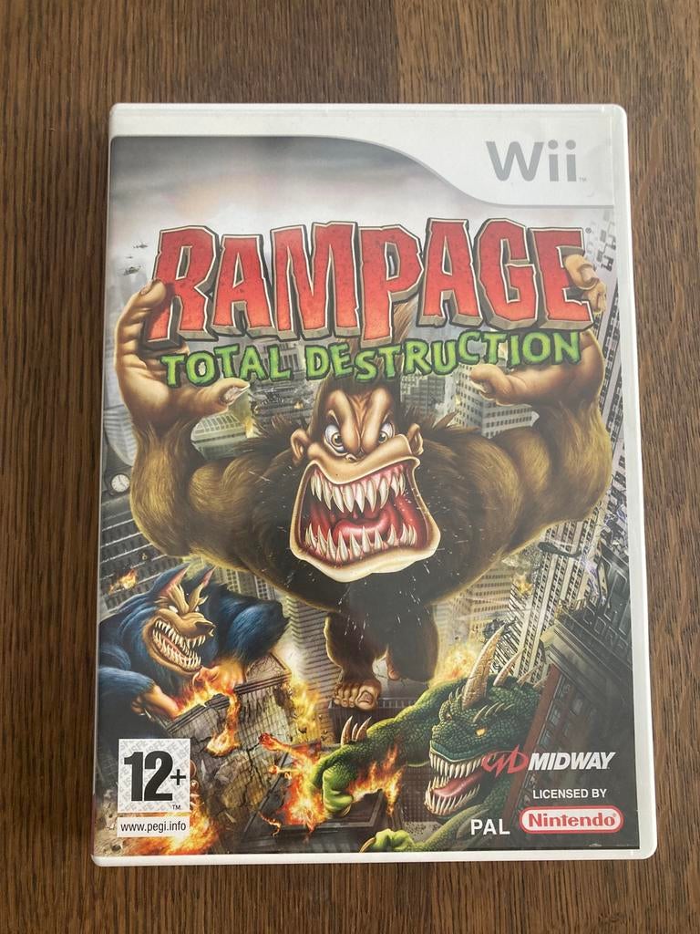 Wii Rampage total destruction, Ophalen of Verzenden, Zo goed als nieuw