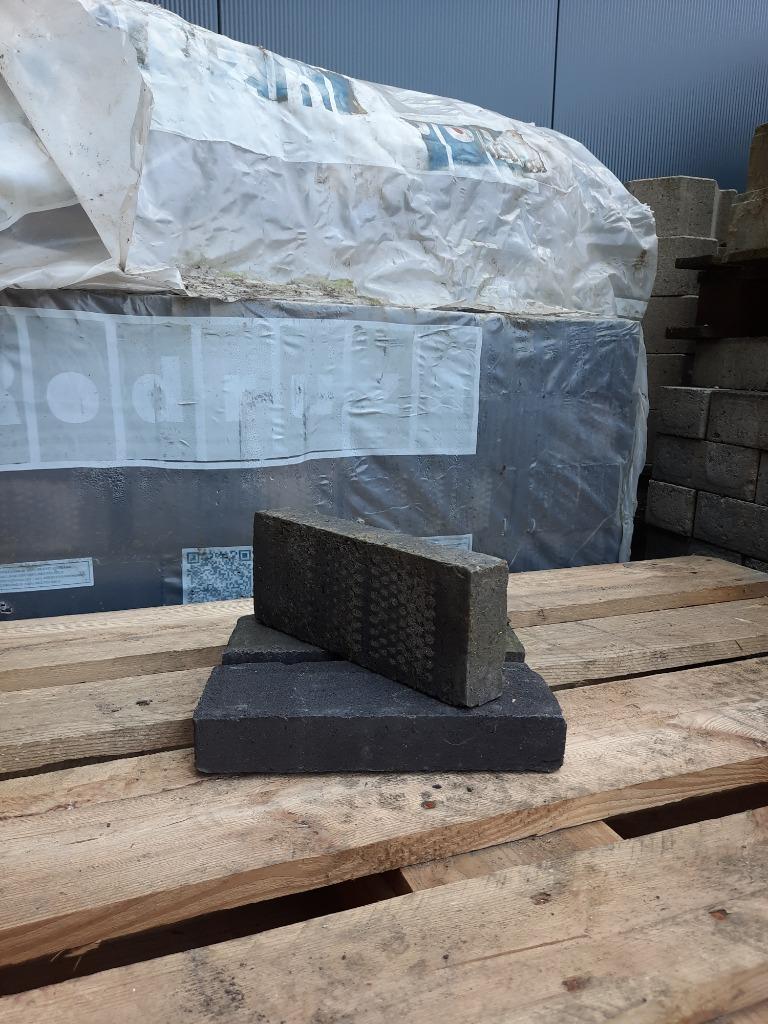 Metselstenen wasserstrich Zwart - 2 Pallets, Doe-het-zelf en Bouw, Metselstenen, Ophalen, Nieuw, Bakstenen