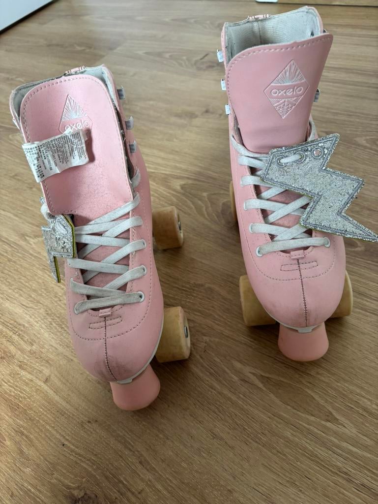 Rollers rose fille :  pointure 39, Enlèvement, Comme neuf