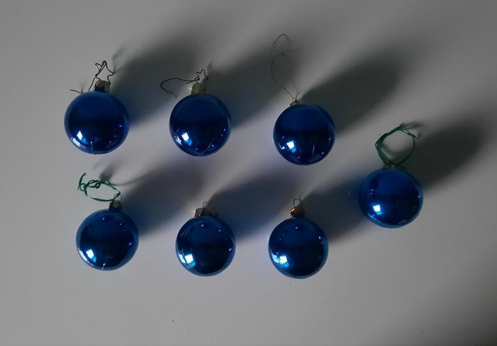 7 boules de Noël, Enlèvement ou Envoi, Décoration
