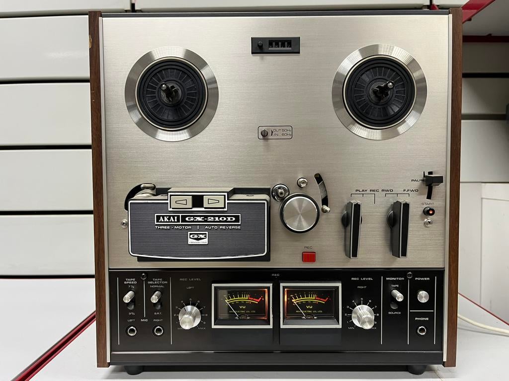 Akai GX-210D Magnétophone à bandes vintage (1973-1976), TV, Hi-fi & Vidéo, Enregistreurs audio, Magnétophone, Enlèvement