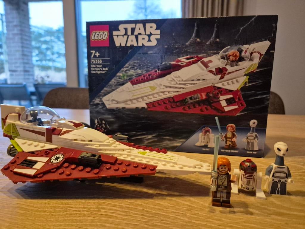 Lego Star Wars Kenobi's Jedi Starfighter 75333, Ophalen of Verzenden, Lego
