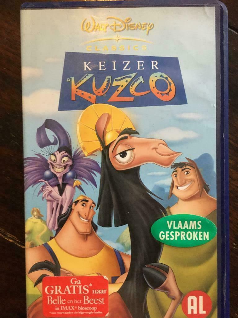 Video - Disney - Keizer Kuzco, Cd's en Dvd's, Ophalen of Verzenden, Tekenfilms en Animatie, Tekenfilm