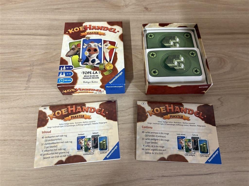 koehandel master - s4197, Hobby en Vrije tijd, Verzenden, Zo goed als nieuw