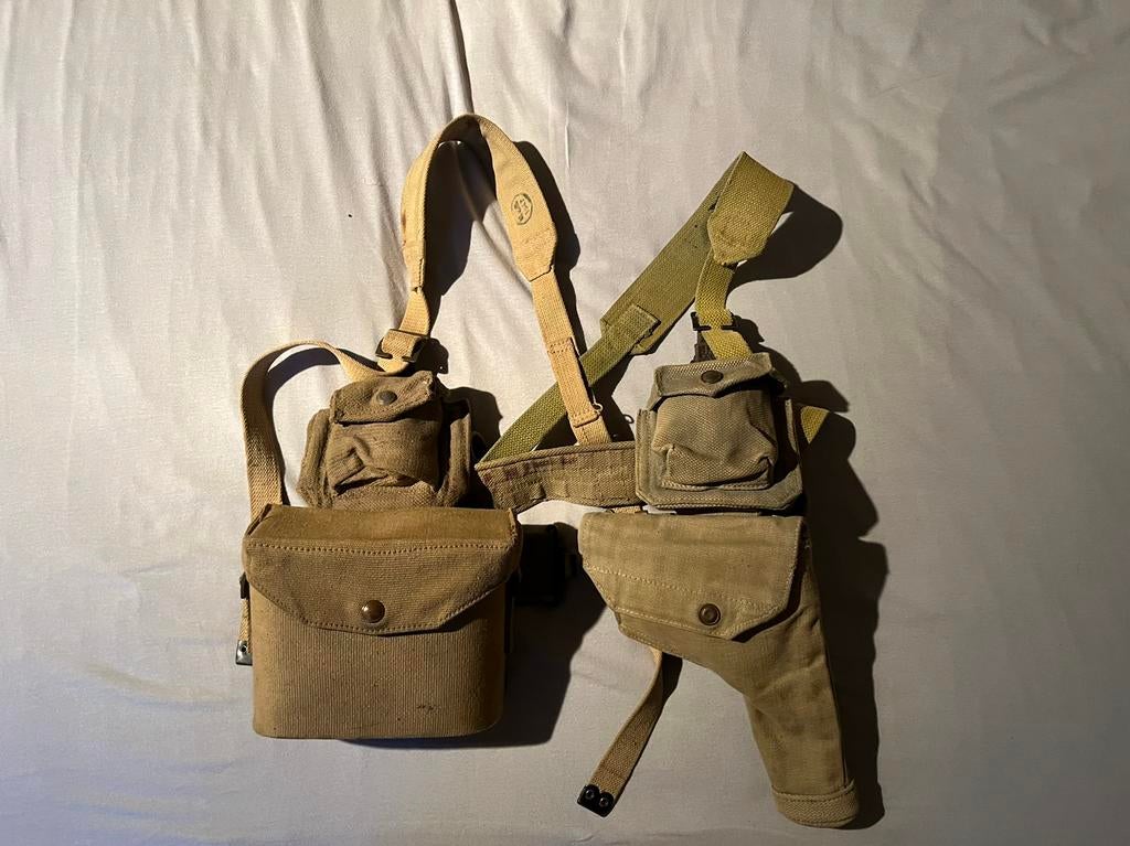 Lot webbing Engelse officier, Verzenden, Landmacht, Overige typen