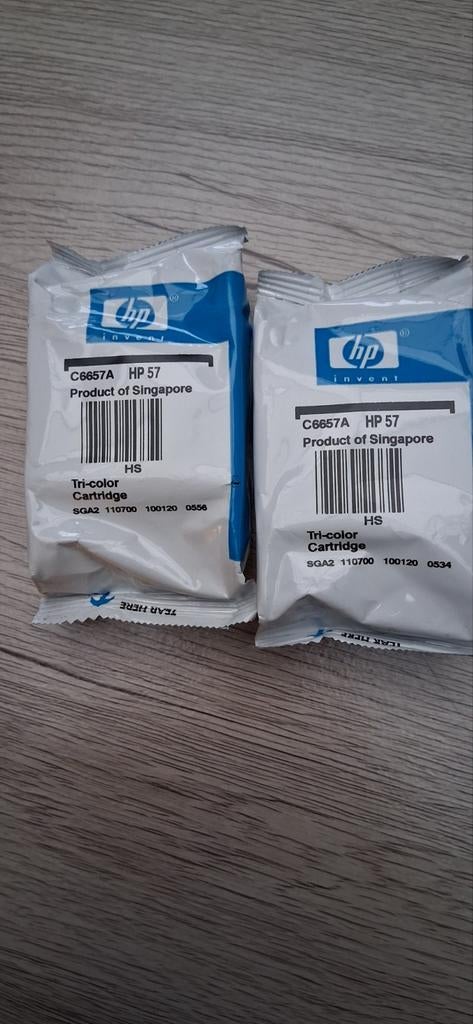INKTCARTRIDGES HP 57, Computers en Software, Ophalen, Nieuw, Cartridge, HP