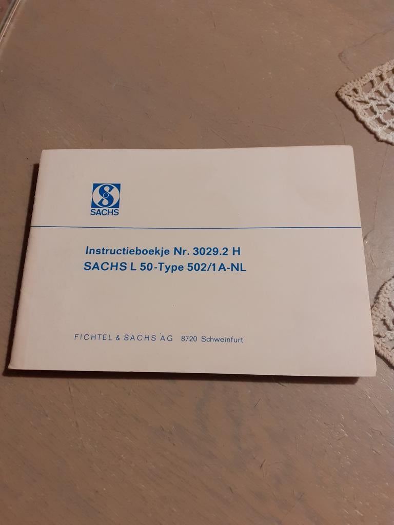 Sachs L50-type 502/1A-NL, Enlèvement ou Envoi, Utilisé