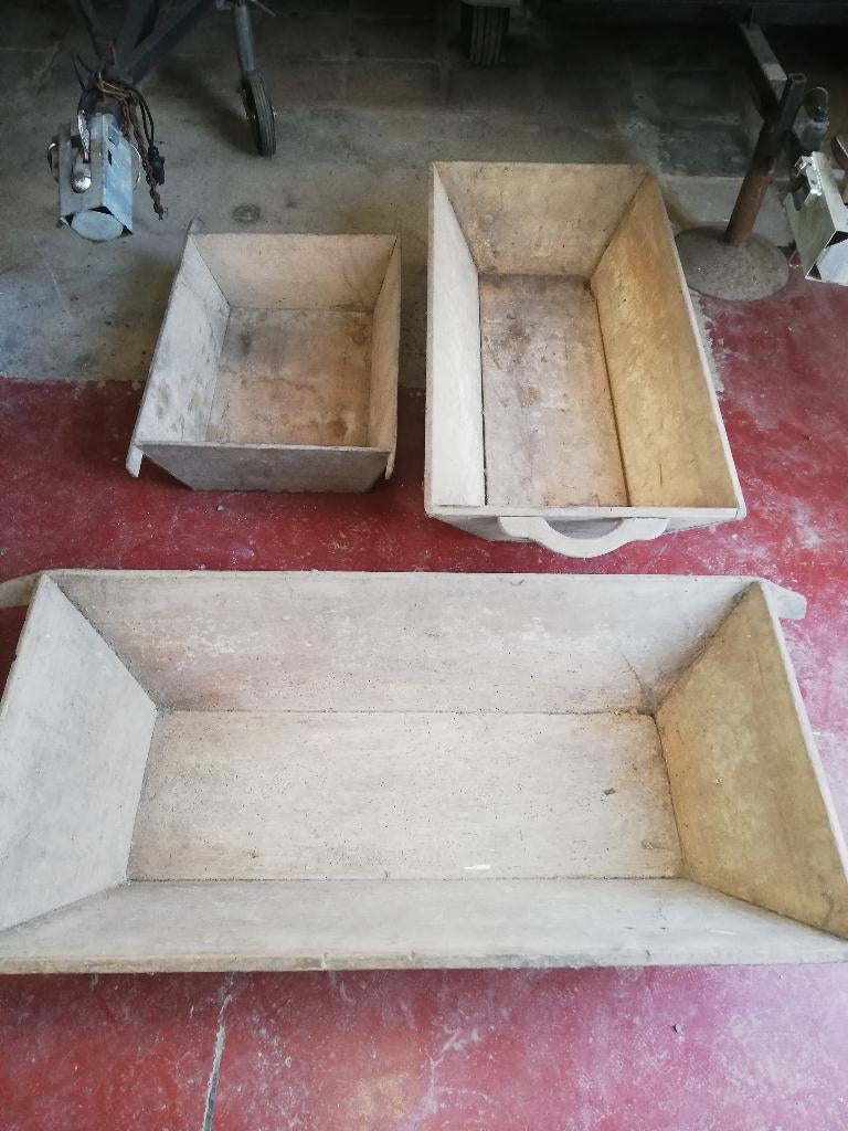 houten mixers, Ophalen