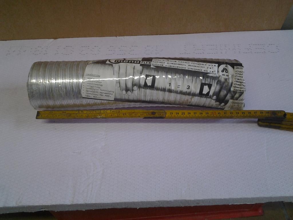 Flexible alu 80 mm, Bricolage & Construction, Neuf, 60 à 80 mm, Aluminium, Enlèvement