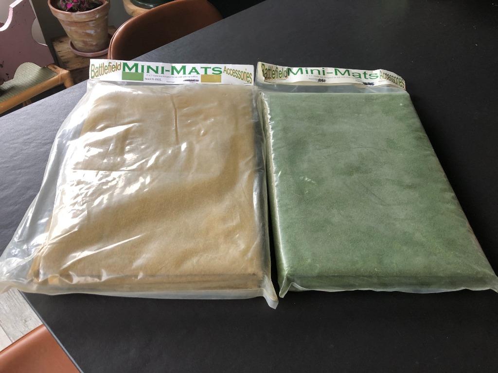 Battlefield Mini-Mats (Grass & Desert, 90 cm x 90 cm), Enlèvement, Neuf, Autres types, Accessoires