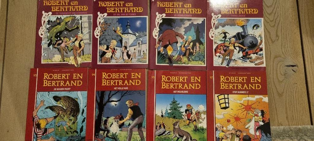 Robert en Bertrand, Boeken, Stripverhalen, Gelezen, Meerdere stripboeken, Ophalen of Verzenden