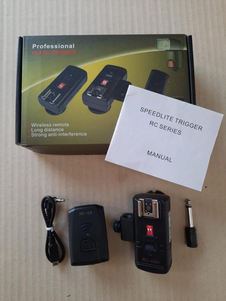 Radio Trigger Set TRC04H voor Speedlite Camera Flitsers, Ophalen of Verzenden, Nieuw