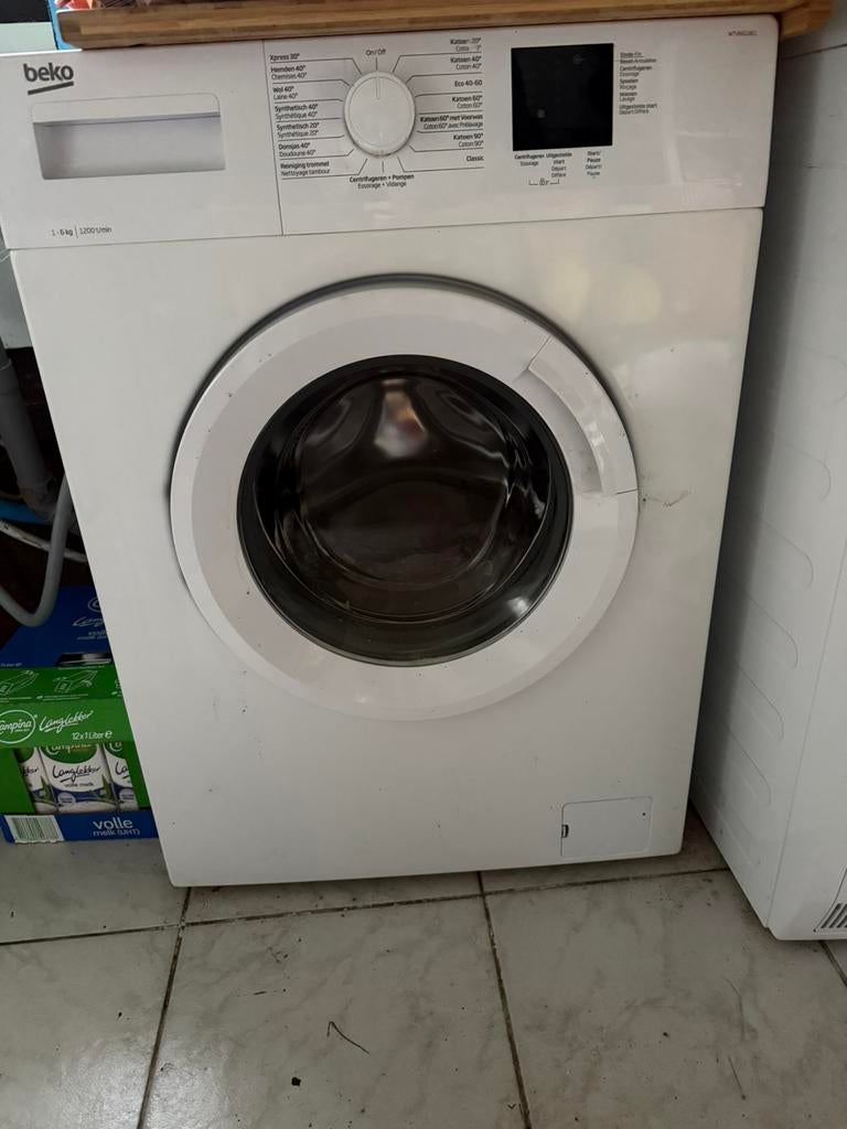 Beko 6 kg zeer goed, Ophalen, Zo goed als nieuw