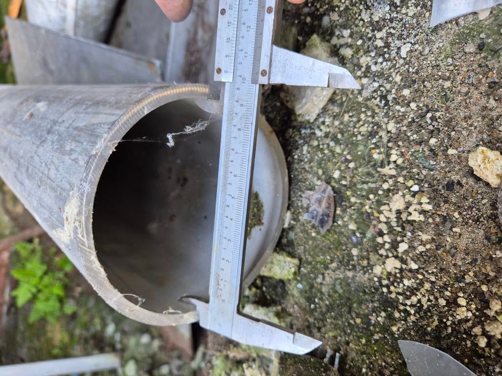 Inox buizen., Ophalen, Zo goed als nieuw