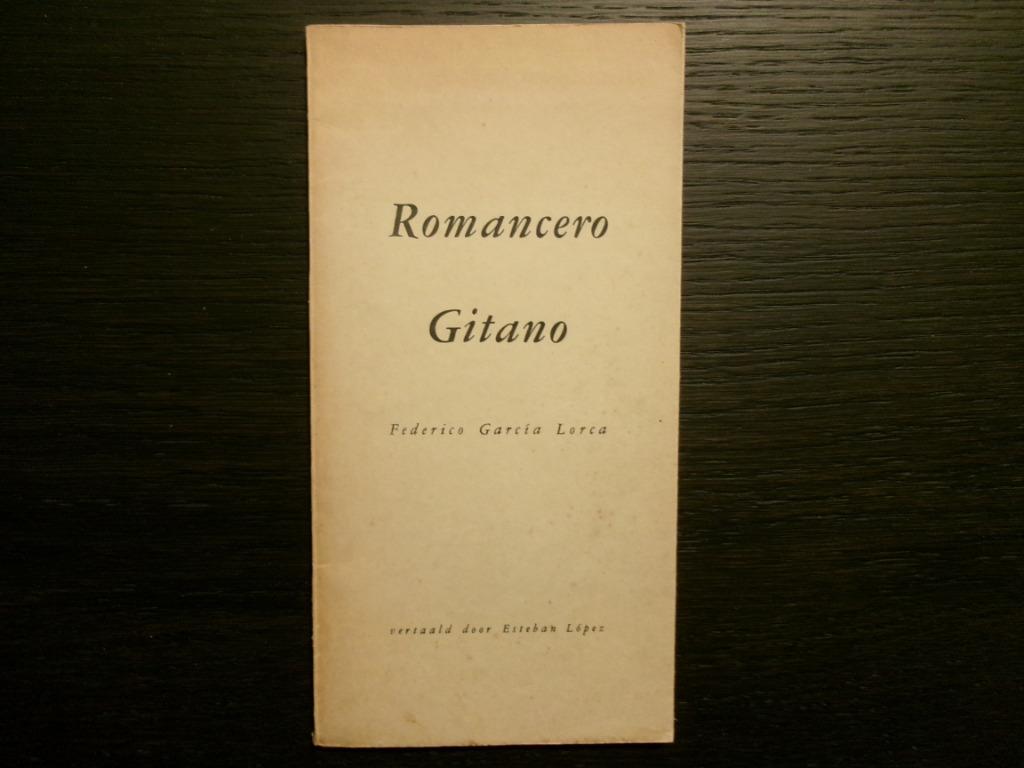Romancero  Gitano/    -Frederico Garcia Lorca-, Ophalen of Verzenden