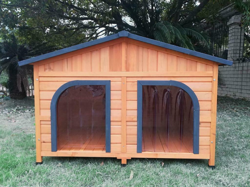 Niche chien XXL niche GEANTE DOUBLE abri chien cabane chien, Envoi, Neuf, Niche à chien