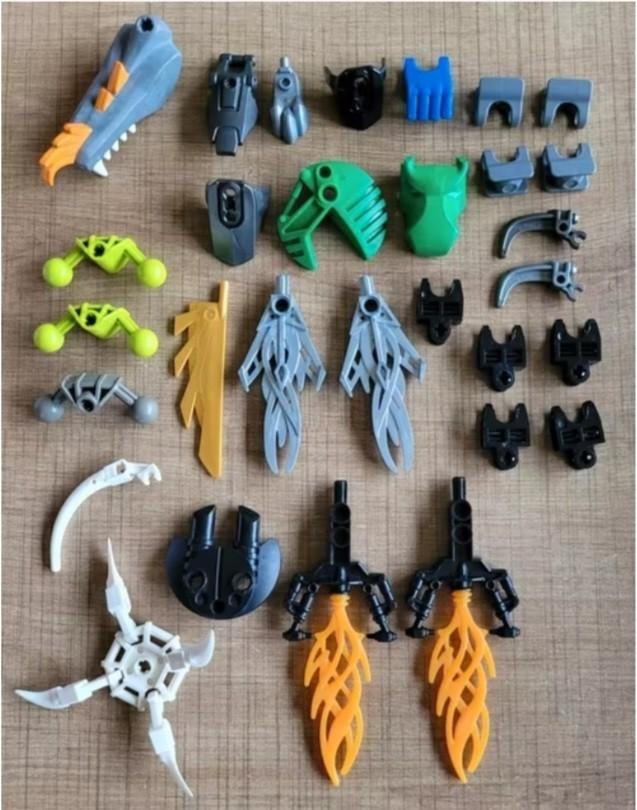 Lego Bionicle: onderdelen, Enlèvement ou Envoi, Utilisé, Briques en vrac, Lego