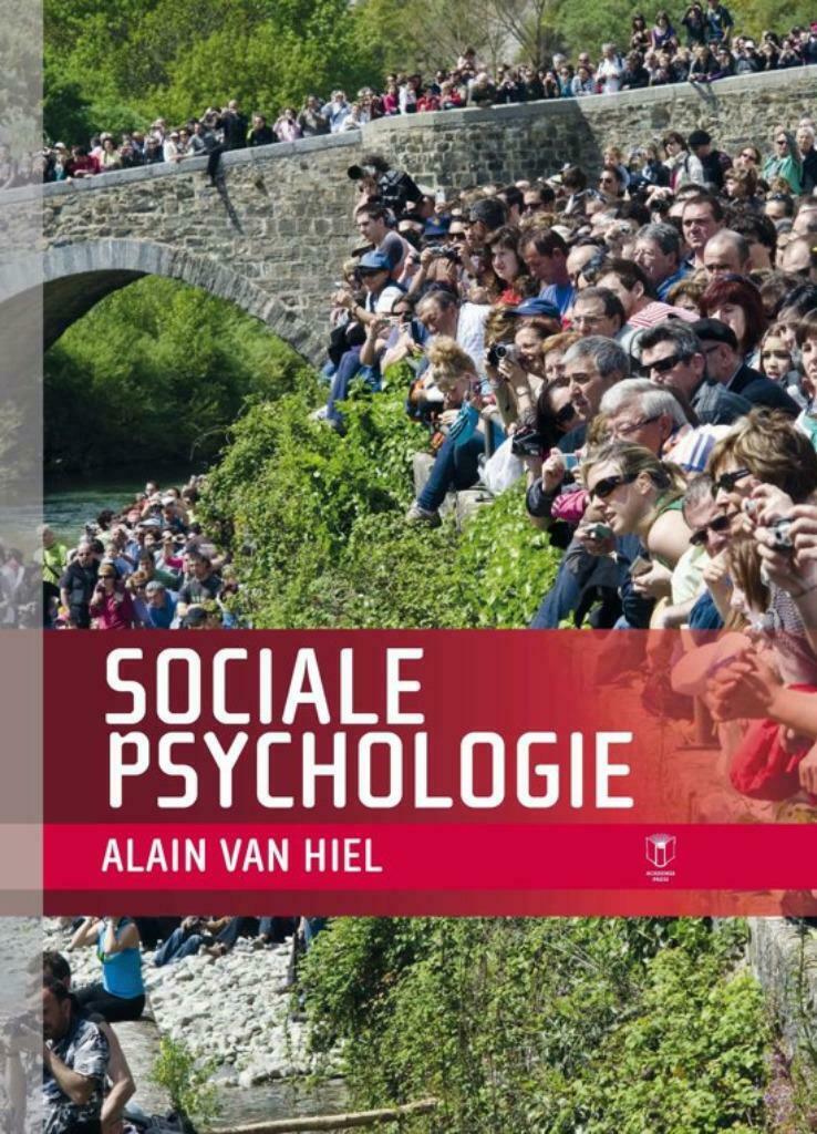 Sociale psychologie Auteur: Alain van Hiel, Enlèvement ou Envoi, Neuf, Psychologie sociale