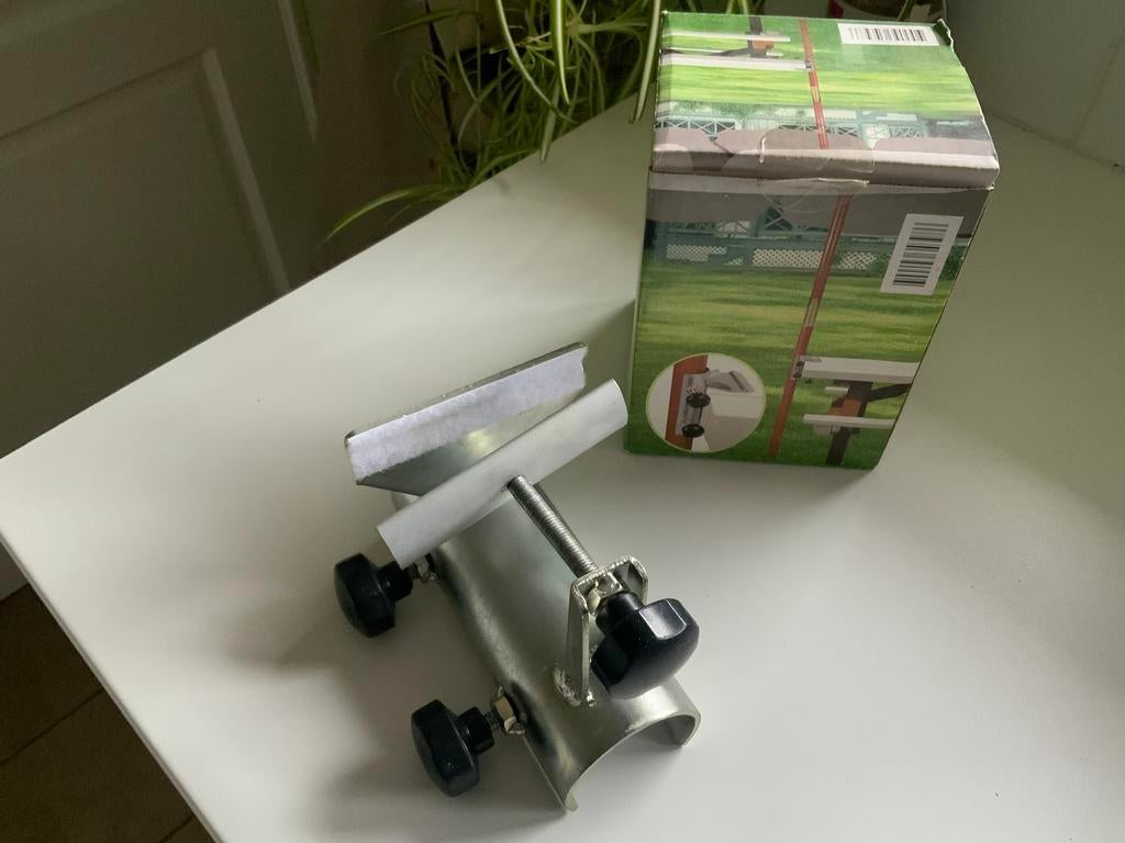 Parasolhouder, Tuin en Terras, Ophalen, Zo goed als nieuw