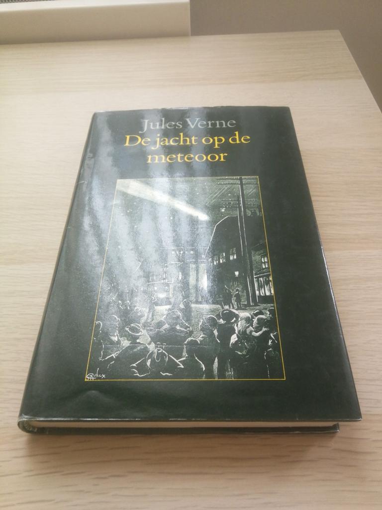 Jules Verne - De jacht op de meteoor - hardcover, Ophalen of Verzenden, Zo goed als nieuw