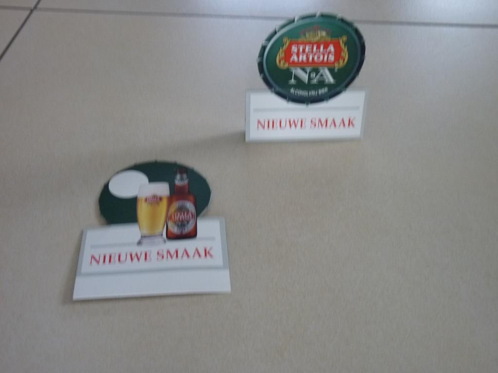 Bier - pos-materiaal, Ophalen, Gebruikt, Viltje(s), Stella Artois