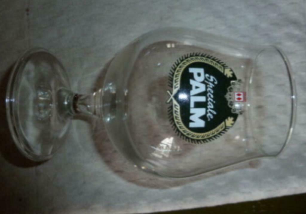 #K bier glas SPECIALE PALM Brij. Palm Steenhuffel 25 & 33 cl, Ophalen of Verzenden, Nieuw, Bierglas