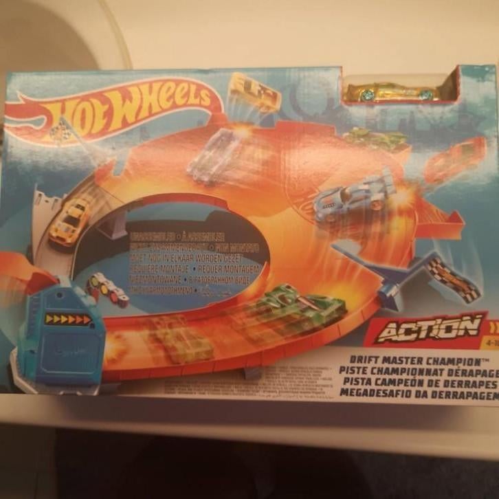 HOTWHEELS DRIFT MASTER CHAMPION*NOUVEAU CIRCUIT *SCELLÉ*MIB*, Enfants & Bébés, Jouets | Circuits, Neuf, Circuit, Manuelle, Hot Wheels