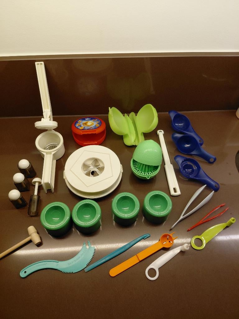 Plastic keukenhulpjes, Ophalen of Verzenden, Zo goed als nieuw, Groen, Overige typen