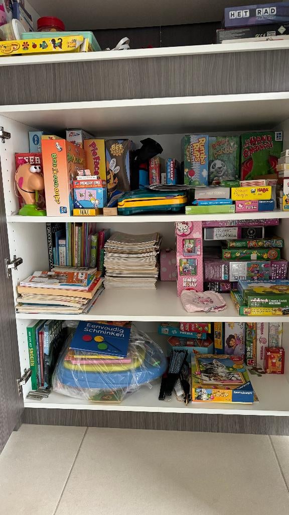 groot lot; speelgoed, knutselgerief, boeken,..., Enfants & Bébés, Jouets | Autre, Enlèvement ou Envoi, Comme neuf, Garçon ou Fille