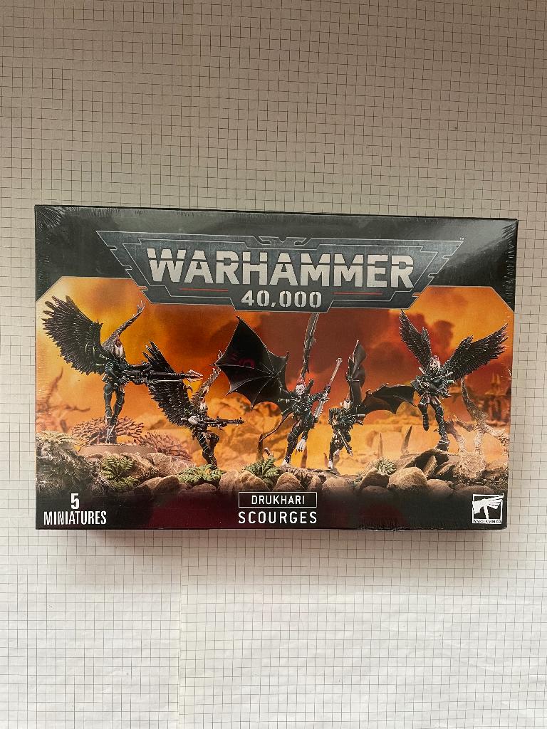 Boîte de Scourges/Fléaux Drukhari/Eldars Noirs neuve W40K, Ophalen of Verzenden, Nieuw, Warhammer 40000