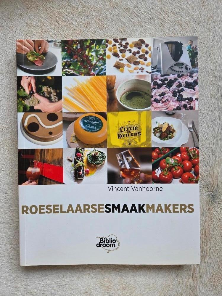 boek Roeselaarse smaakmakers, Ophalen, Zo goed als nieuw, Vincent Vanhoorne