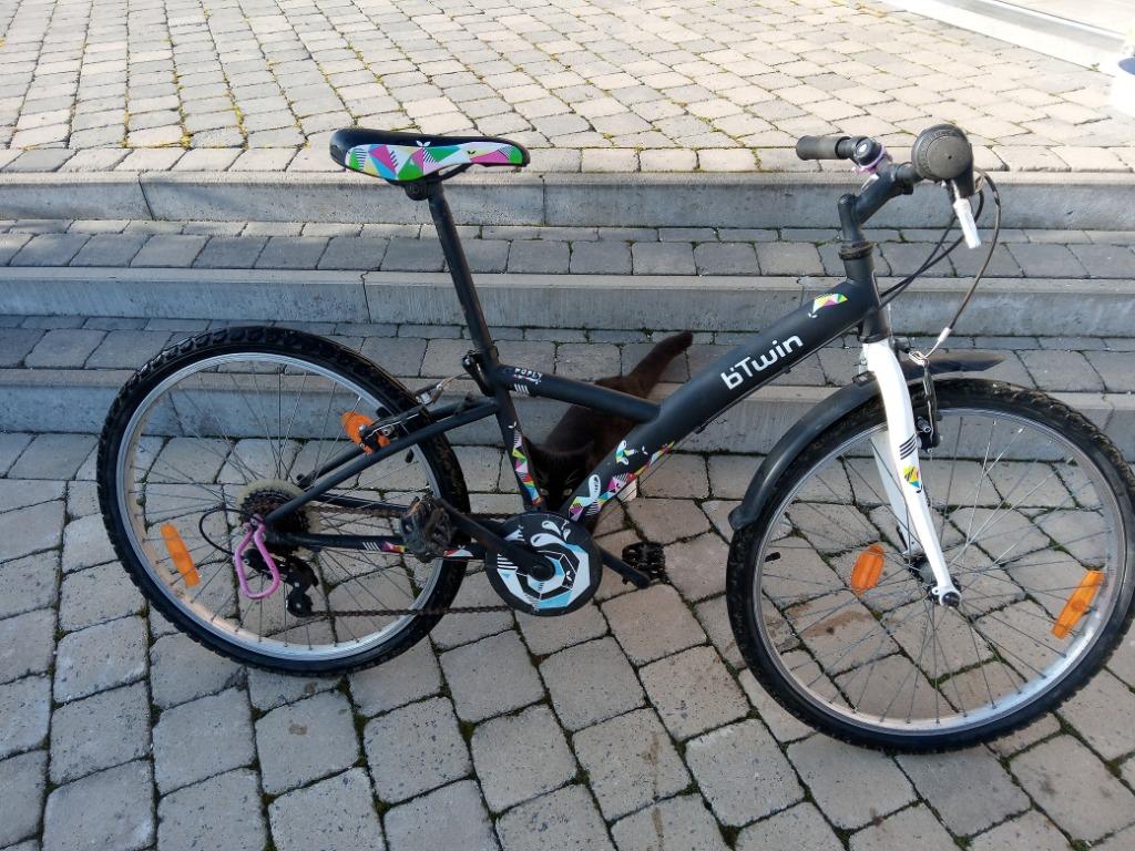 VELO MIXTE BTWIN POPLY 24 POUCES, Enlèvement ou Envoi, Utilisé