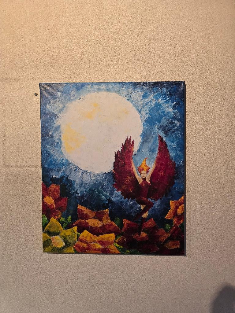 Schilderij op doek - Hallveig Agustdottir (IJsland), Antiek en Kunst, Kunst | Schilderijen | Modern, Ophalen