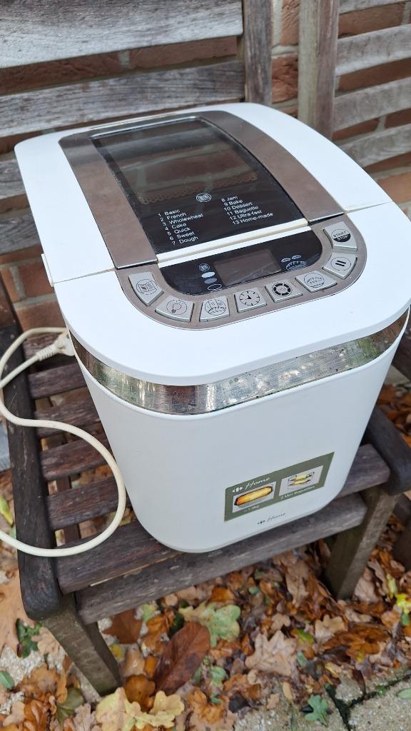 Machine à pain, Enlèvement, Avec minuteur, 400 à 800 grammes de pâte, Plus de 10 programmes