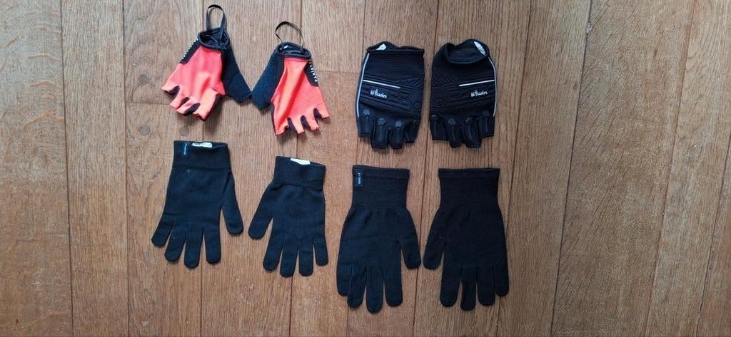 Heren handschoenen, zwart,  maat M, Ophalen, Andere, Maat 48/50 (M), Zo goed als nieuw