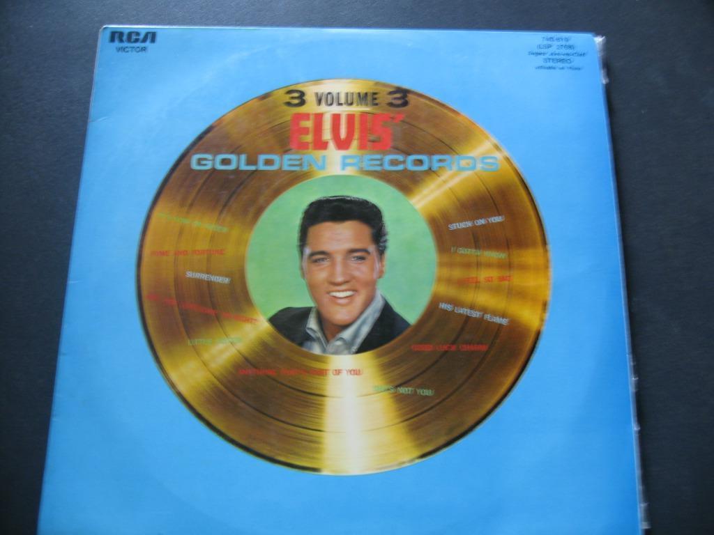 elvis presley golden records vol.3 french made lp, Enlèvement ou Envoi, Utilisé, 12 pouces, Pop rock