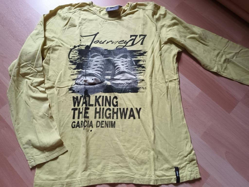 Geel t-shirt maat 176, Ophalen of Verzenden, Zo goed als nieuw