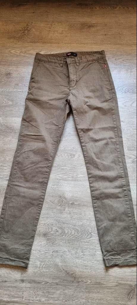 groen bruine broek Globe - skate merk maat 30, Ophalen of Verzenden, Gedragen, Groen, Maat 46 (S) of kleiner