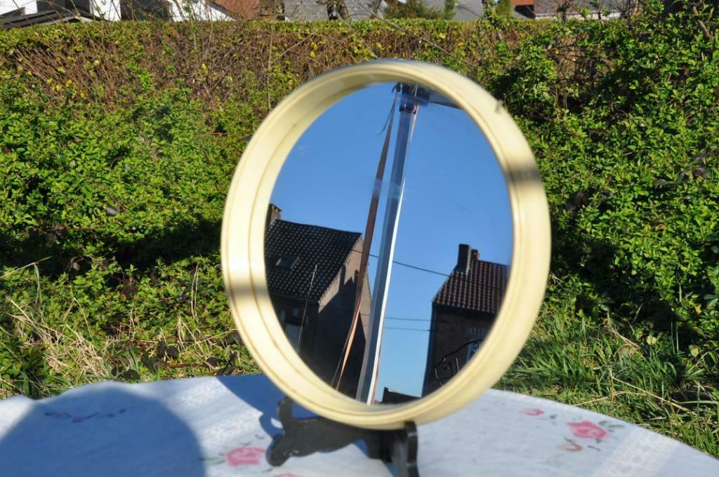 §  miroir rond mural pour salle de bain, Maison & Meubles, Enlèvement ou Envoi, Utilisé, Rond