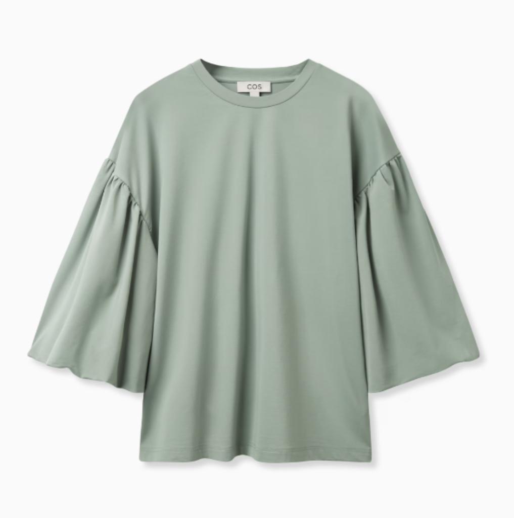 Nieuw shirt met pofmouwen maat L, Taille 42/44 (L), COS, Enlèvement ou Envoi, Comme neuf