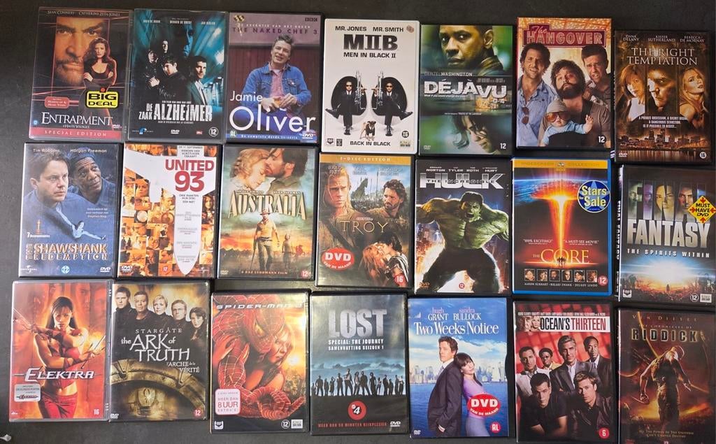78 DVD, Tous les âges, Enlèvement ou Envoi, Utilisé