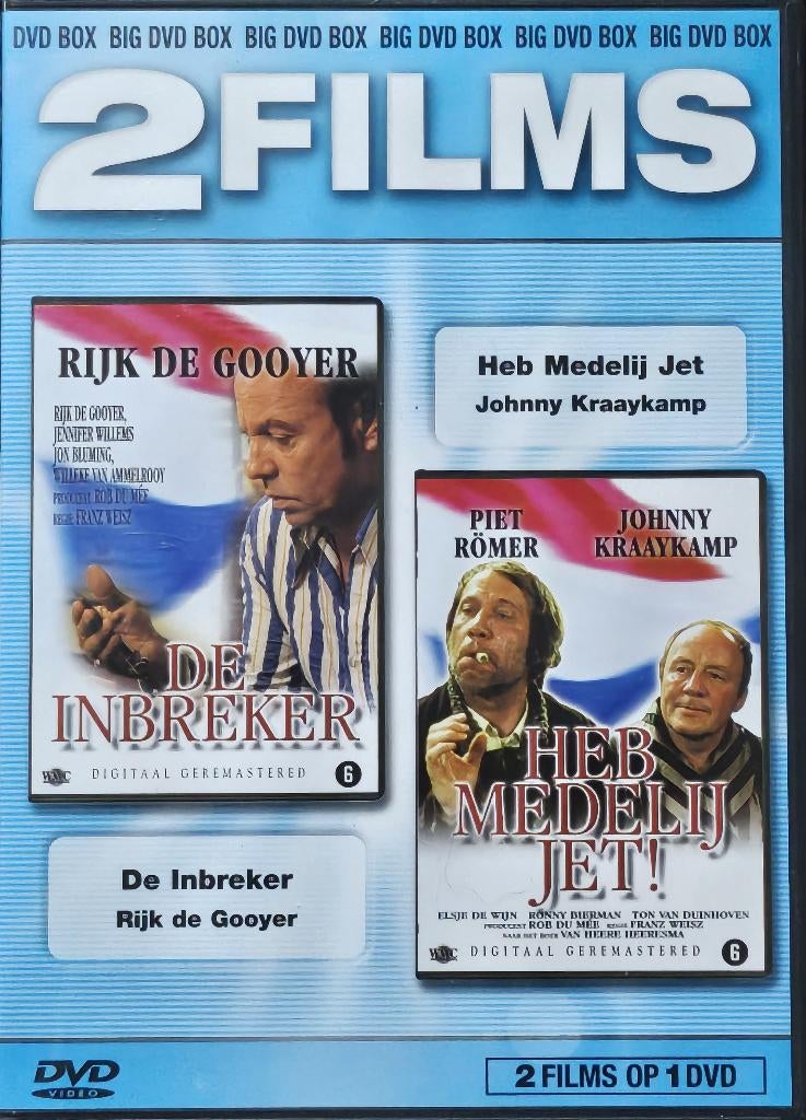 2 Films op 1 Dvd aan €2 !!!Uit te kiezen!!!, Enlèvement ou Envoi, Comme neuf