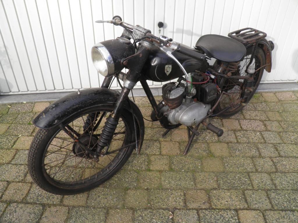IFA oldtimer motor 125 cc, bouwj 1950, 125 cm³, Autre, 1 cylindre