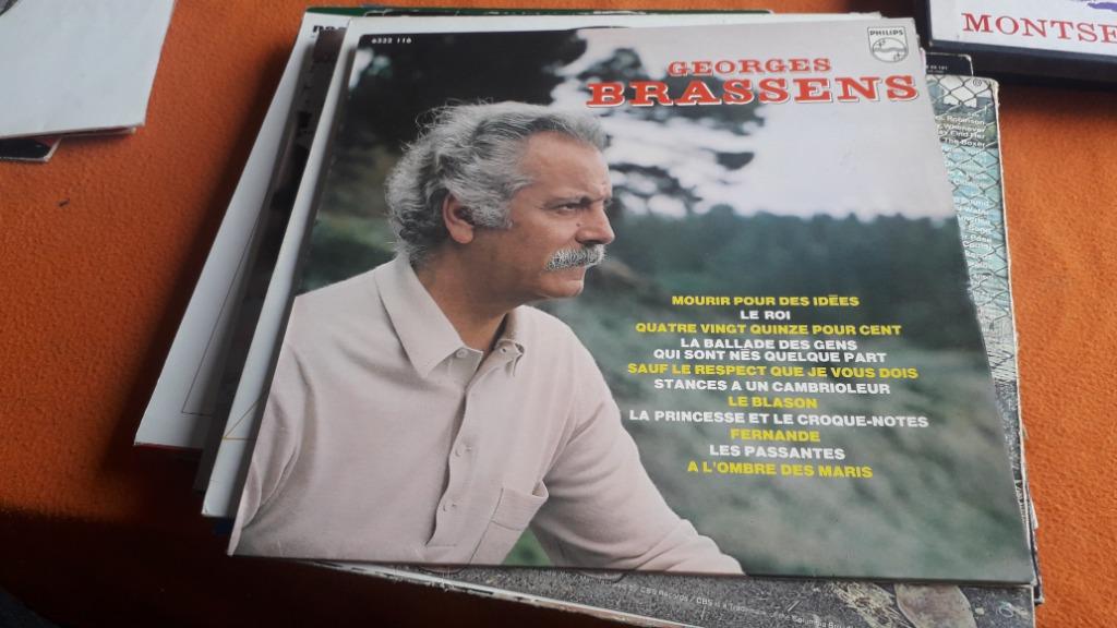 George Brassens, CD & DVD, Vinyles | Autres Vinyles, Enlèvement ou Envoi